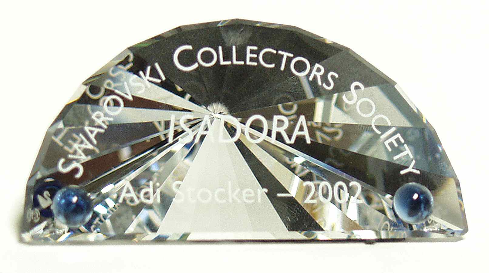 Collector Society Display Accessories Isadora Plaque - Boxed by Swarovski-1