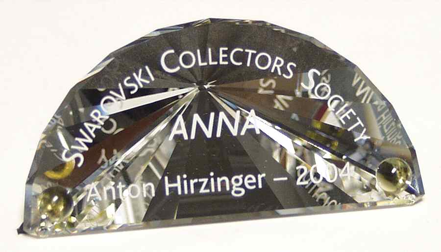 Collector Society Display Accessories Anna Plaque - Boxed by Swarovski-1