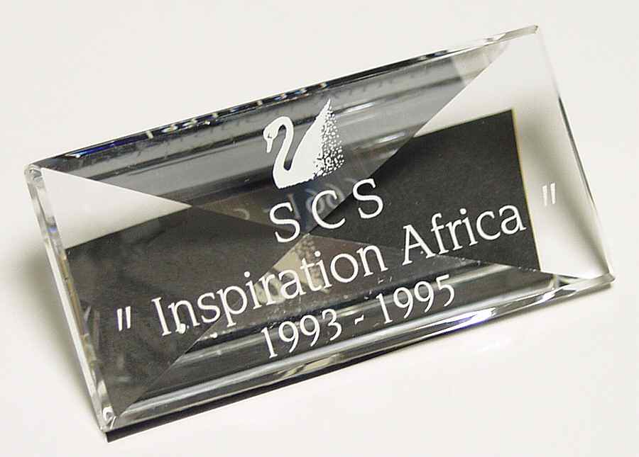 Collector Society Display Accessories Inspiration Africa 1993-1995 Plaque - No Box by Swarovski-1
