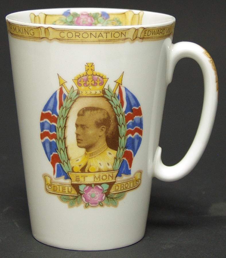 Shelley Royalty Giftware Edward Viii Coronation Cup-Proposed - No Box by Shelley-1