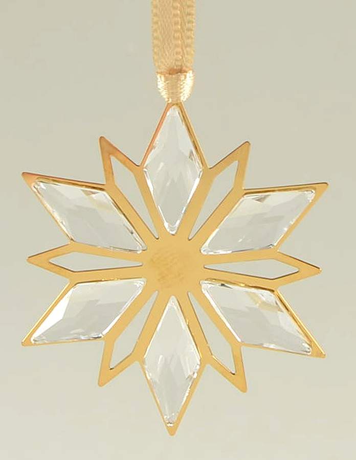 Swarovski Ornaments Star Ornament-Golden Tone - No Box by Swarovski-1