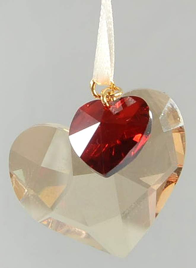 Swarovski Ornaments Festive Hearts - Boxed by Swarovski-1
