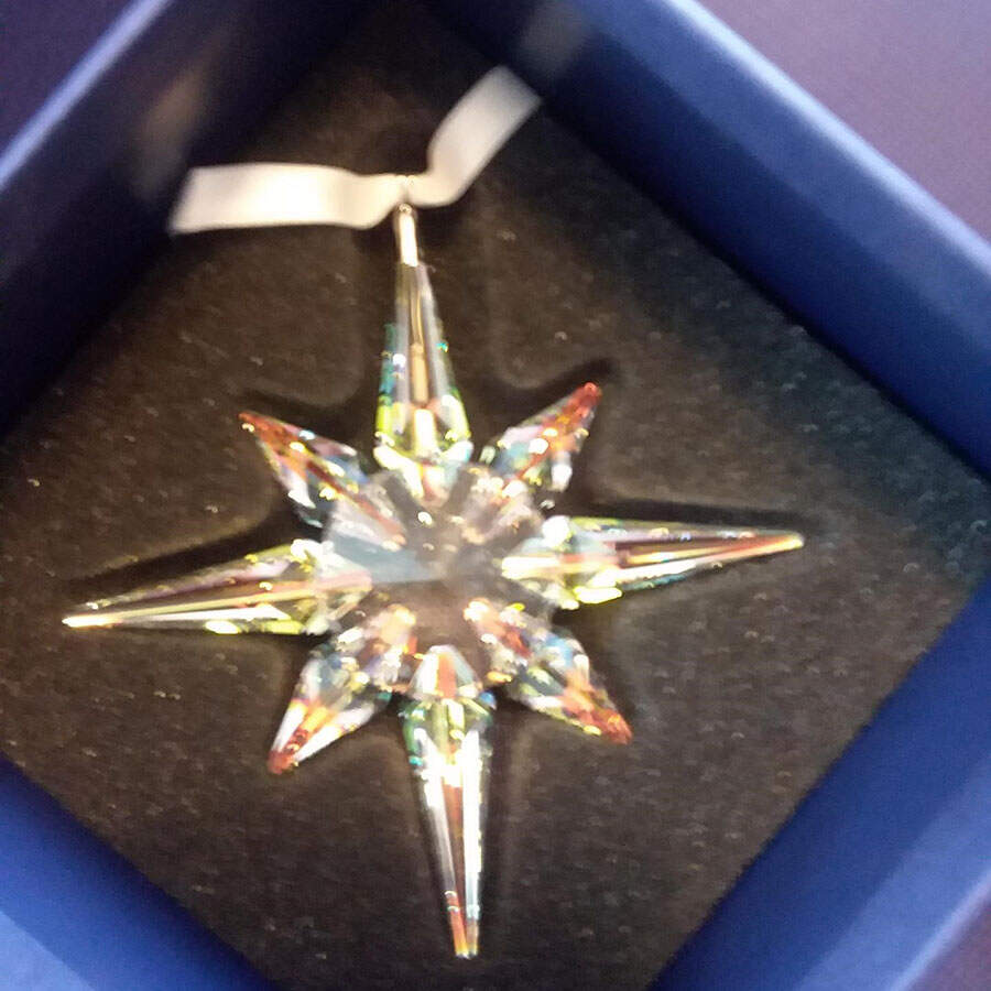 Swarovski Ornaments Large Star - Boxed by Swarovski-1