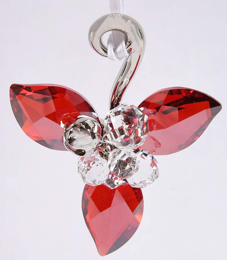 Swarovski Ornaments Winter Berries-Siam - No Box by Swarovski-1