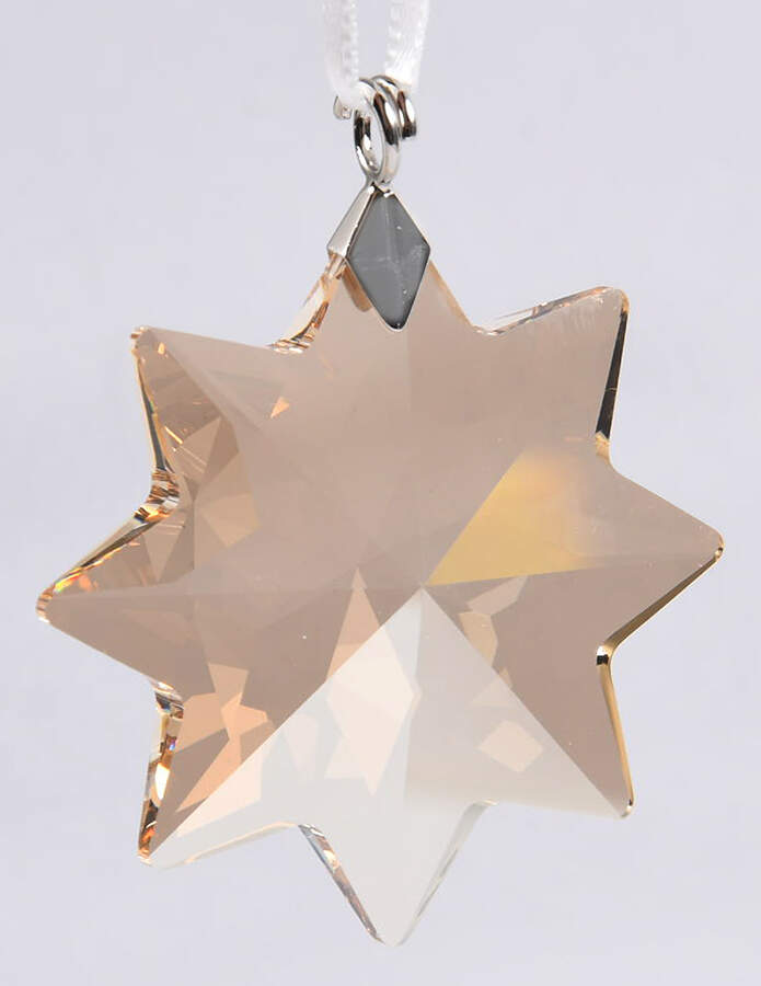 Swarovski Ornaments Star - Golden Shadow - Boxed by Swarovski-1