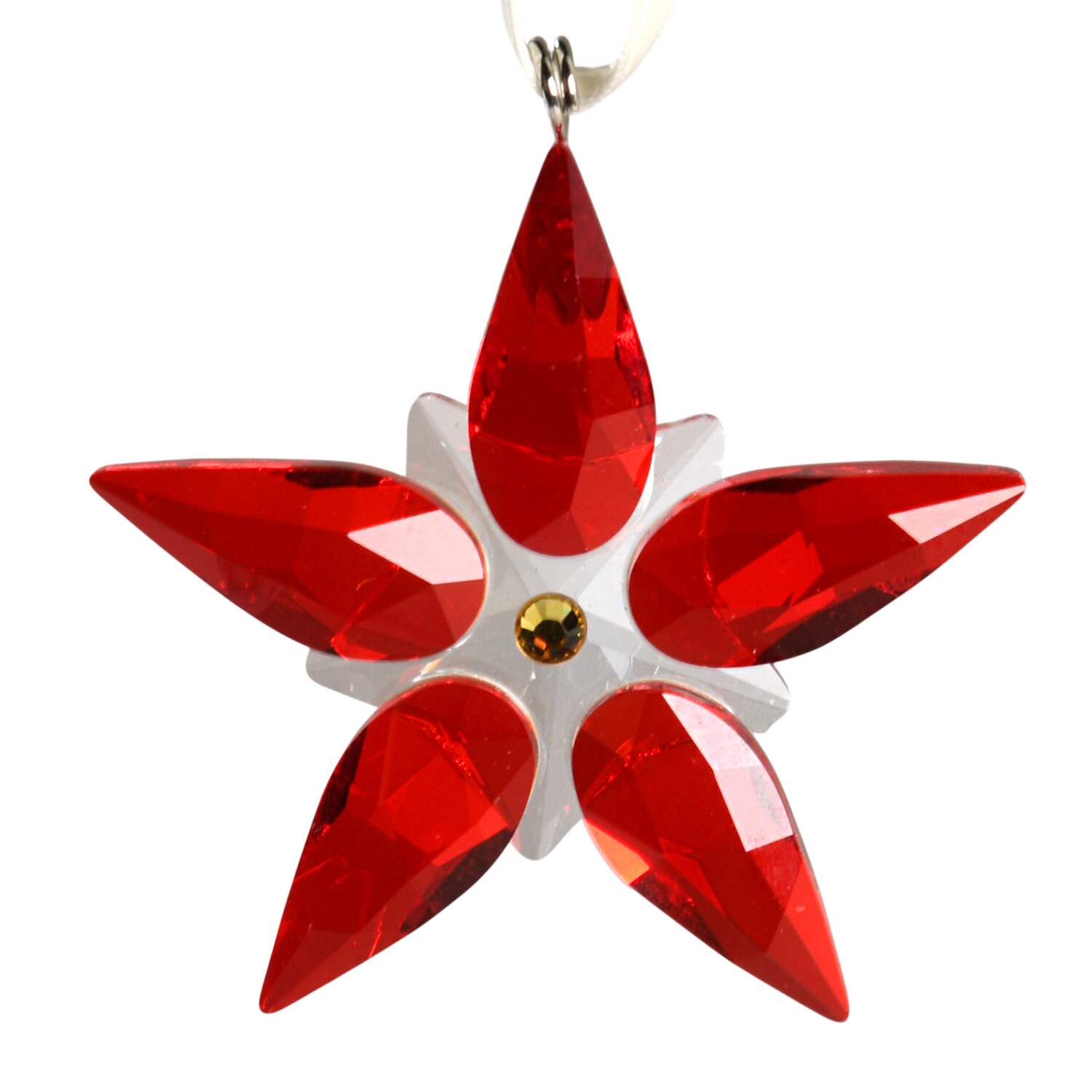 Swarovski Ornaments Poinsettia Small - No Box by Swarovski-1