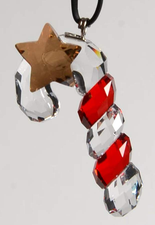 Swarovski Ornaments Sparkling Candy Cane - With Box by Swarovski-1
