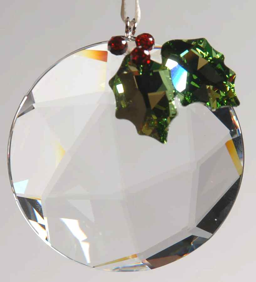 Swarovski Ornaments Holly Window Ornament - Boxed by Swarovski-1