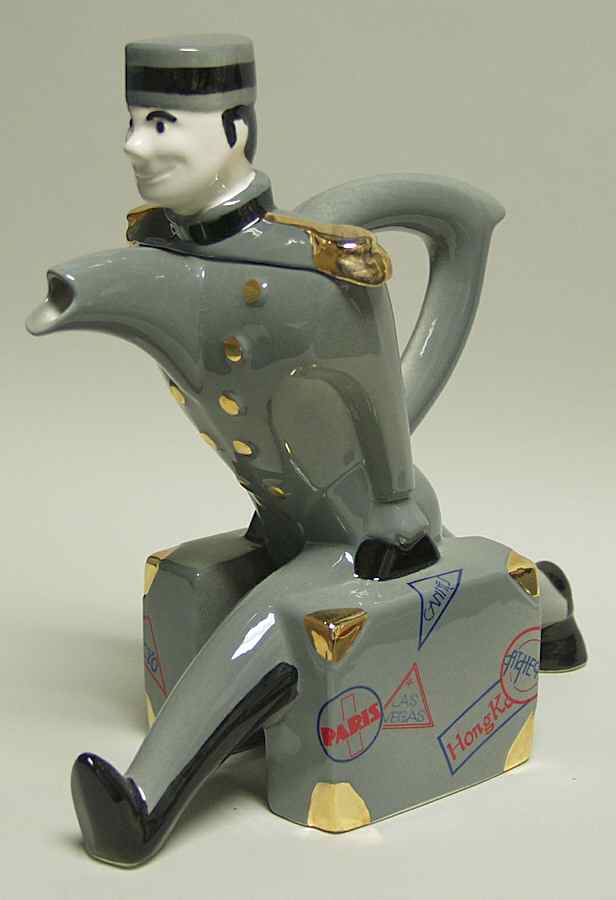 Swineside Tea Pot Bellhop-Gray - No Box by Swineside Teapottery-1