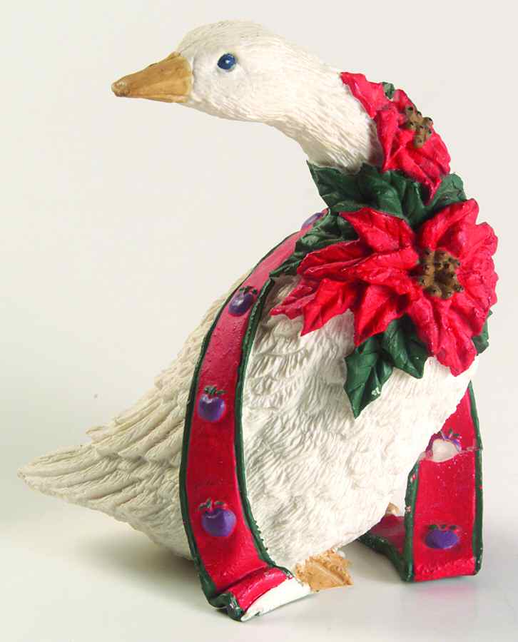 Christmas Animals Collection Christmas Goose - With Box by Silver Deer-1
