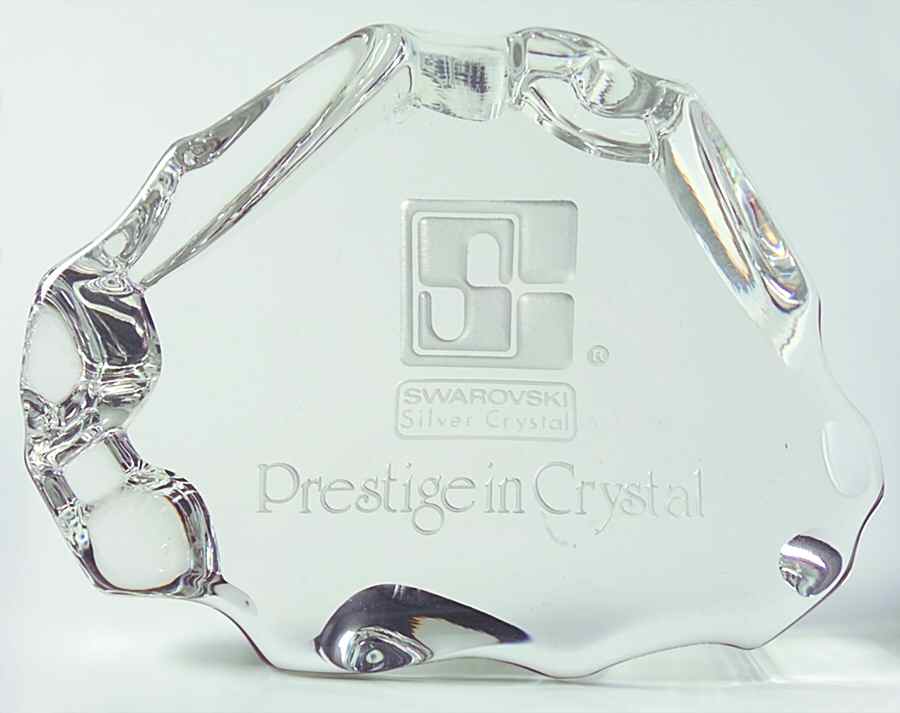 Advertising Signs Silver Crystal Rock Shape - Advertising Signs by Swarovski-1
