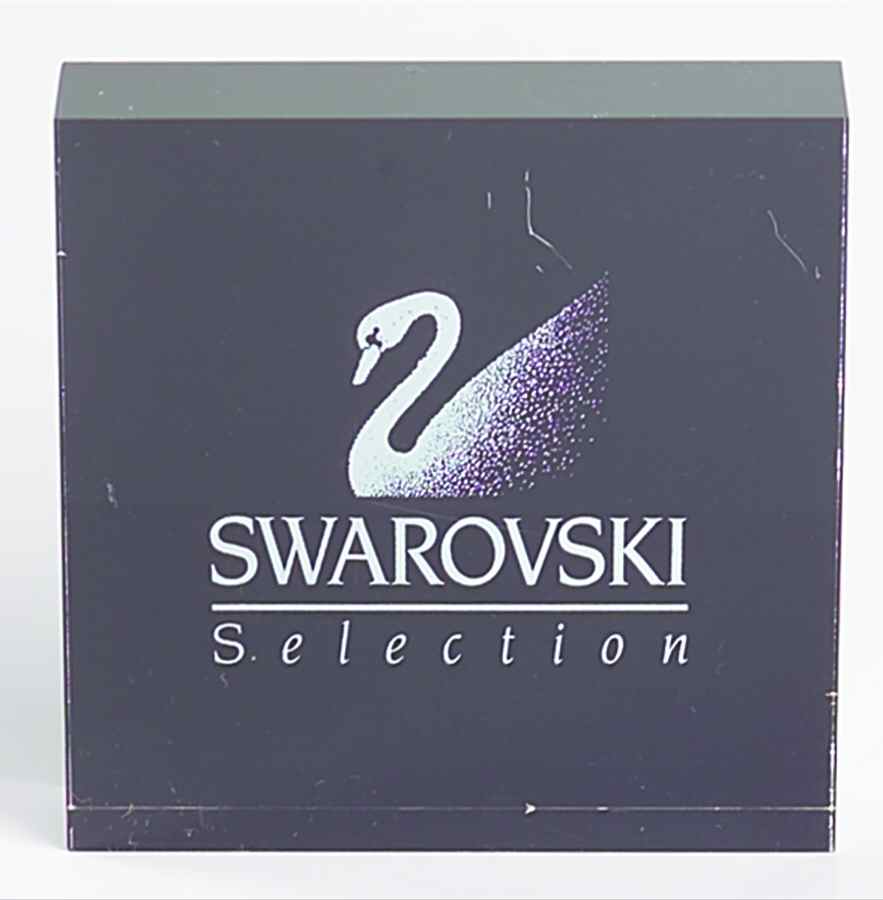 Advertising Signs Swarovski Selection/Black And White - Lucite Advertising Sign by Swarovski-1
