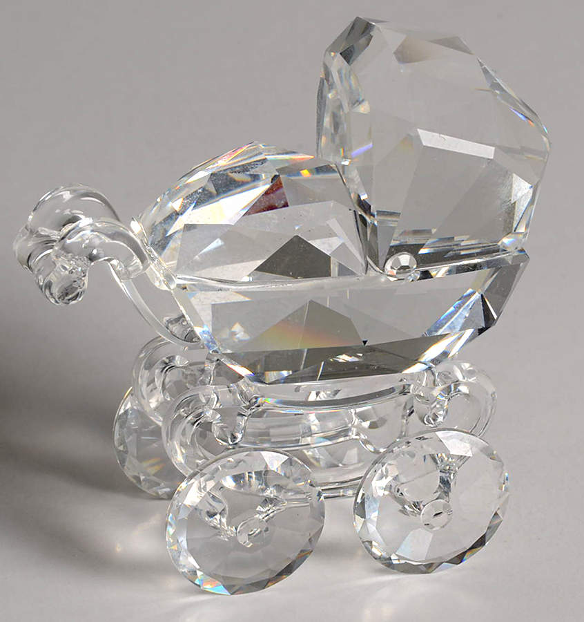 When We Were Young Baby Carriage - With Box by Swarovski-1