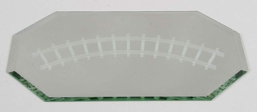 When We Were Young Train Mirror Only-Curved Track - No Box by Swarovski-1