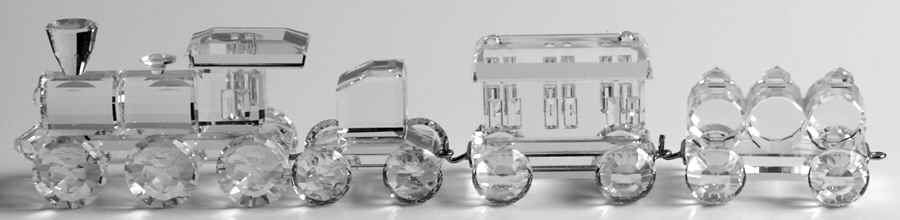 When We Were Young Train Boxed Set Of 4 - Boxed by Swarovski-1