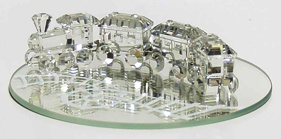 When We Were Young Mini Train-Set Of 4 W/ Mirror - Boxed by Swarovski-1
