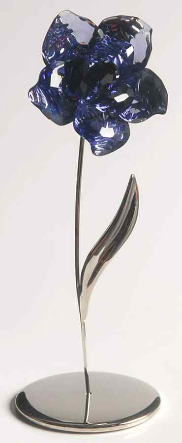 Exotic Flowers-Crystal Paradise Darany-Tanzanite - Boxed by Swarovski-1