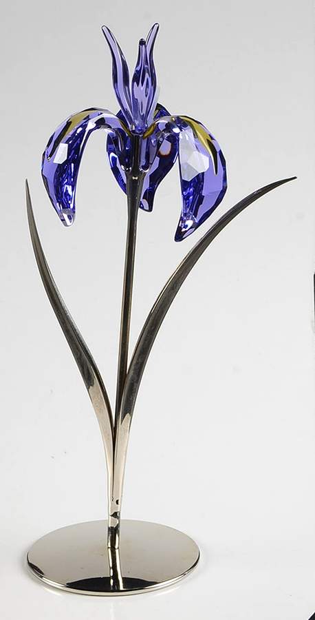Exotic Flowers-Crystal Paradise Damboa-Blue Violet - No Box by Swarovski-1