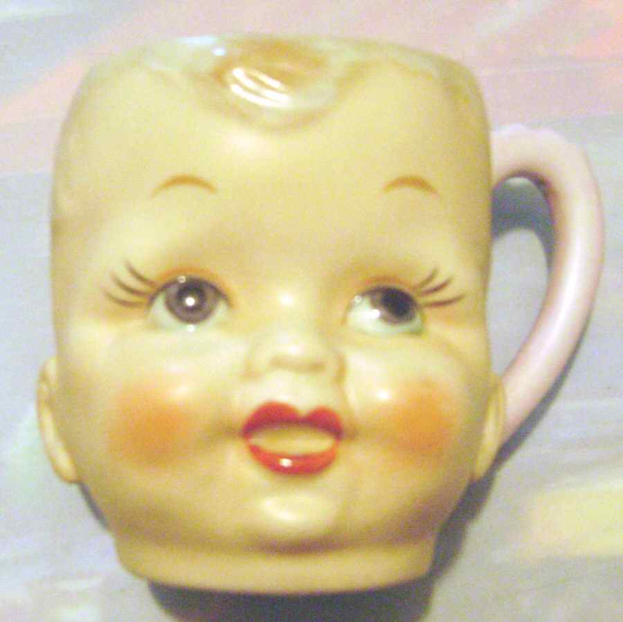 Shafford Figurines Mug-Doll Face - No Box by Shafford-1