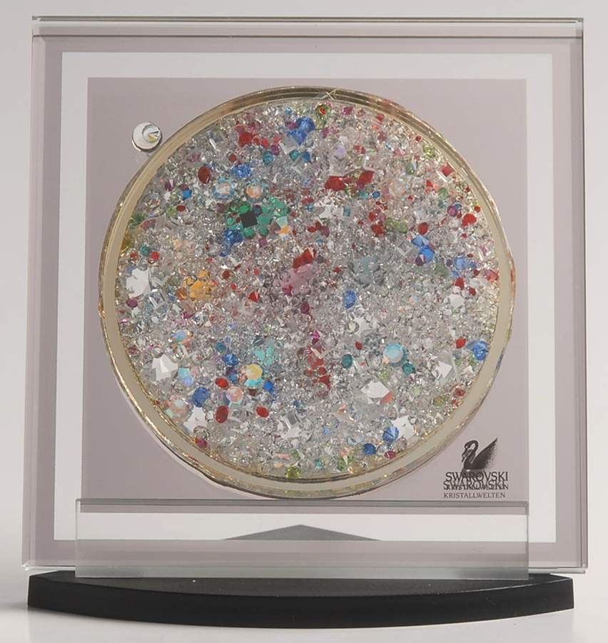 Swarovski Tour Paperweights Kristallwelten Wall W/Stand - No Box by Swarovski-1