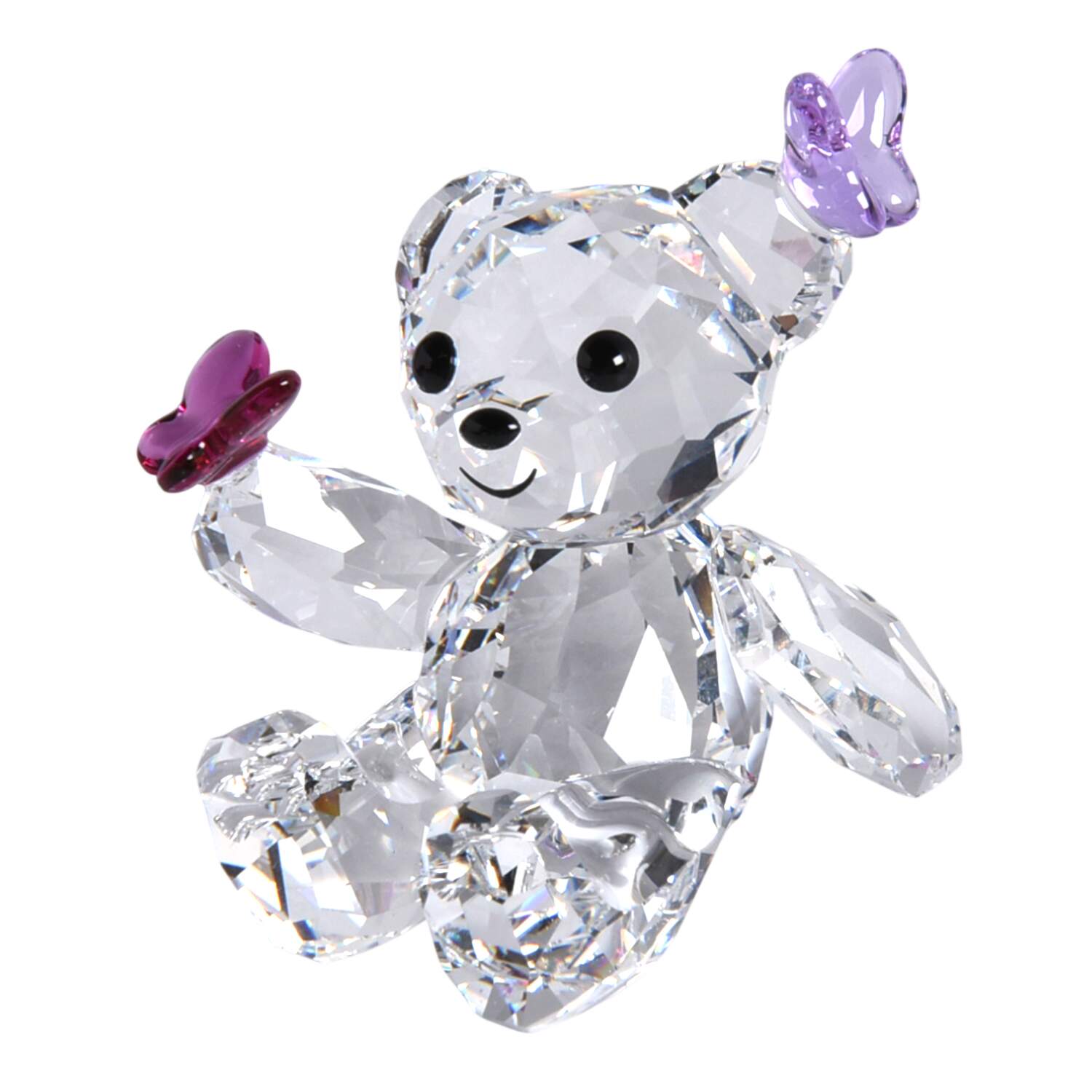 Kris Bear Playful  Butterflies - Boxed by Swarovski-1