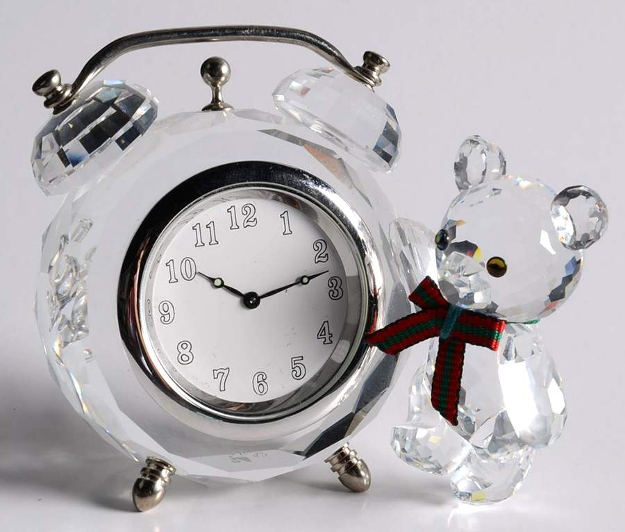 Kris Bear Kris Bear Clock - No Box by Swarovski-1