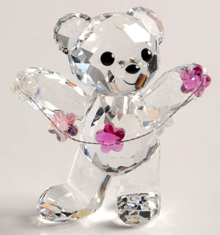 Kris Bear Flowers For You - Boxed by Swarovski-1