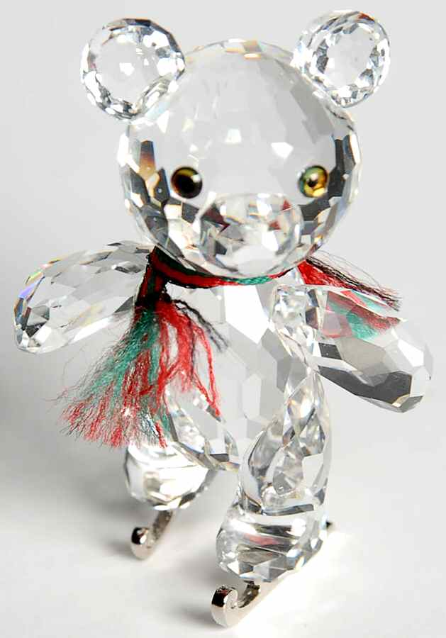 Kris Bear When We Were Young Kris Bear On Skates - No Box by Swarovski-1