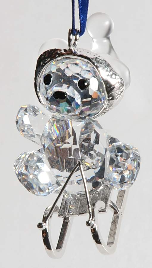 Kris Bear Kris Bear On Sleigh - No Box by Swarovski-1