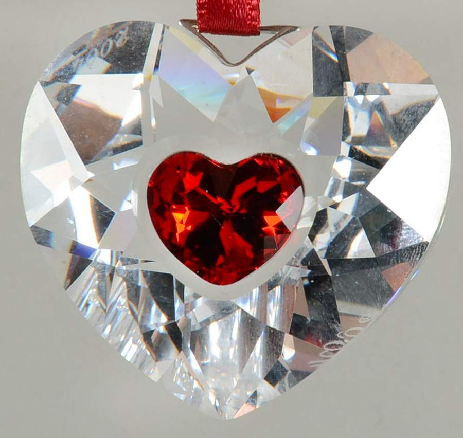 Heart 2004-Heart - With Box by Swarovski-1