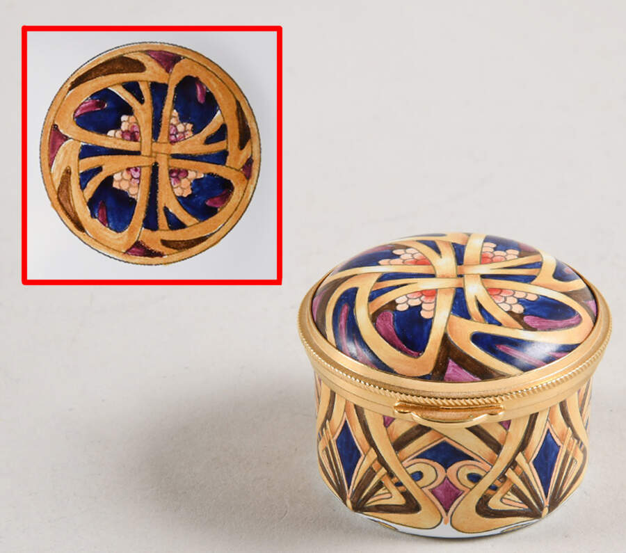 Connoisseurs Liberty London - Boxed by Staffordshire Enamels-1