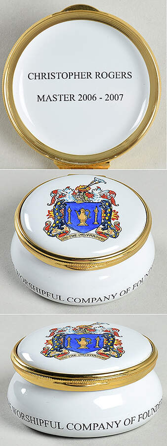Connoisseurs Christopher Roger-Master 2006 - 2007 - Boxed by Staffordshire Enamels-1