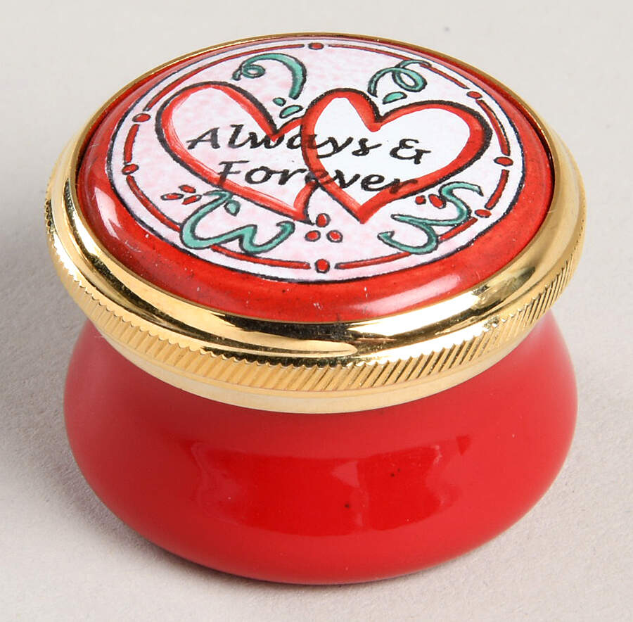 Connoisseurs Always & Forever - Boxed by Staffordshire Enamels-1
