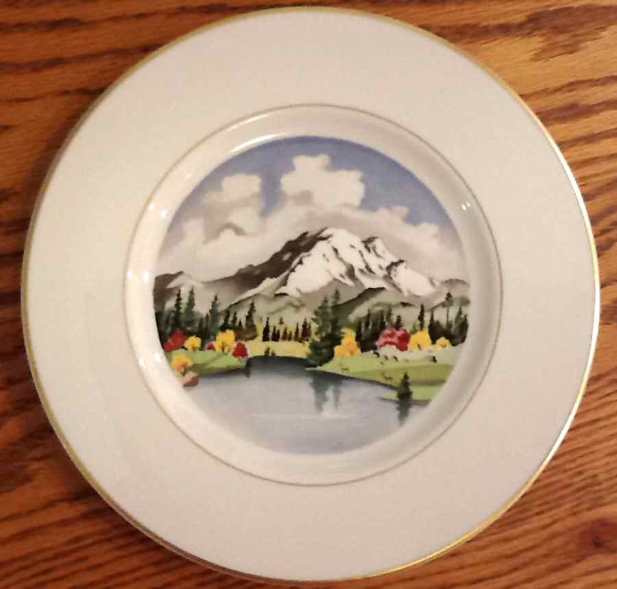 The American Scene Mount Ranier, Washington - No Box by Syracuse-1