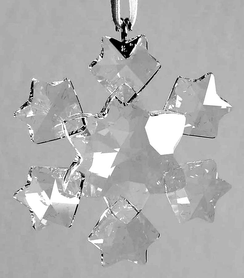 Annual Little Star-Snowflake Little Snowflake 2010 - Boxed by Swarovski-1