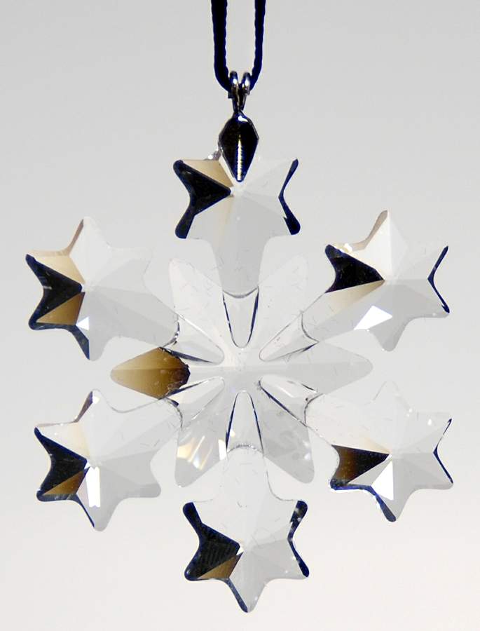 Annual Little Star-Snowflake Little Snowflake 2004 - Boxed by Swarovski-1