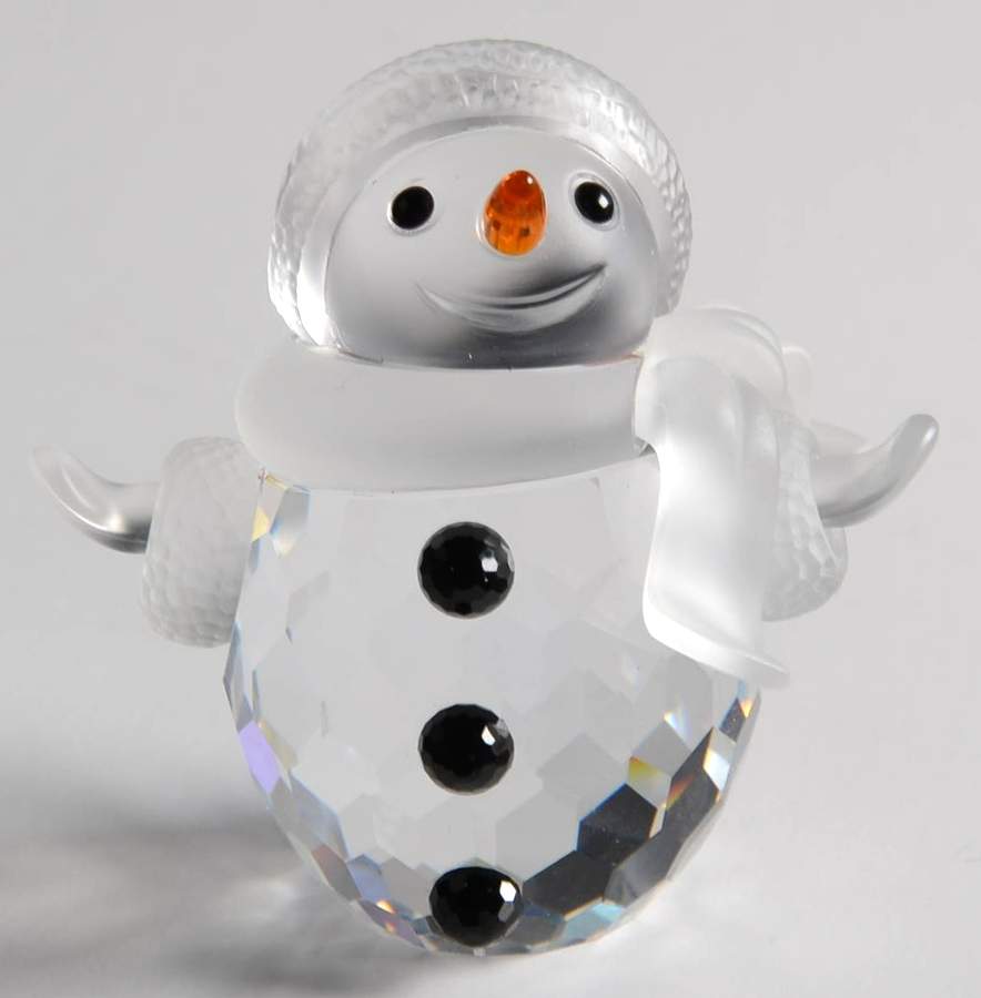 Cheerful Times Snowman - No Box by Swarovski-1