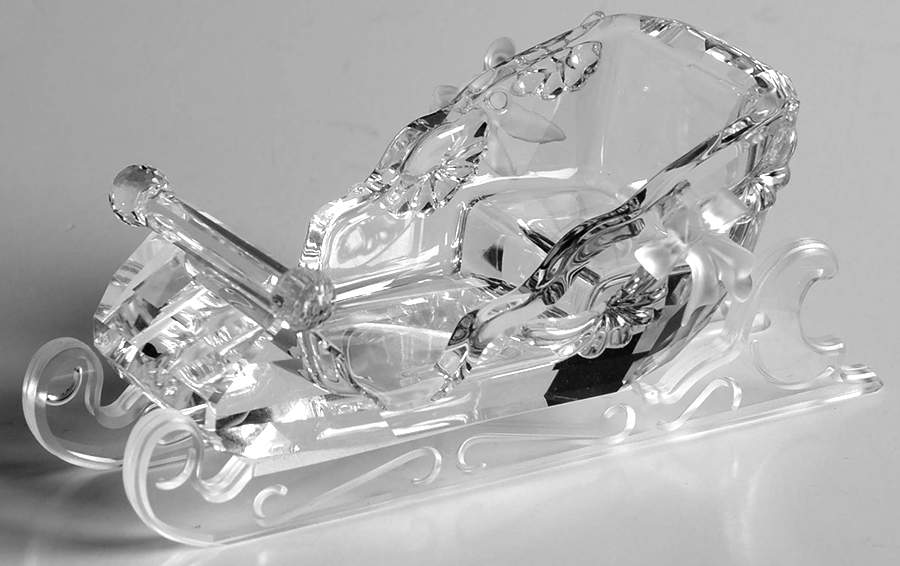 Christmas Figurines Sleigh Only - No Box by Swarovski-1