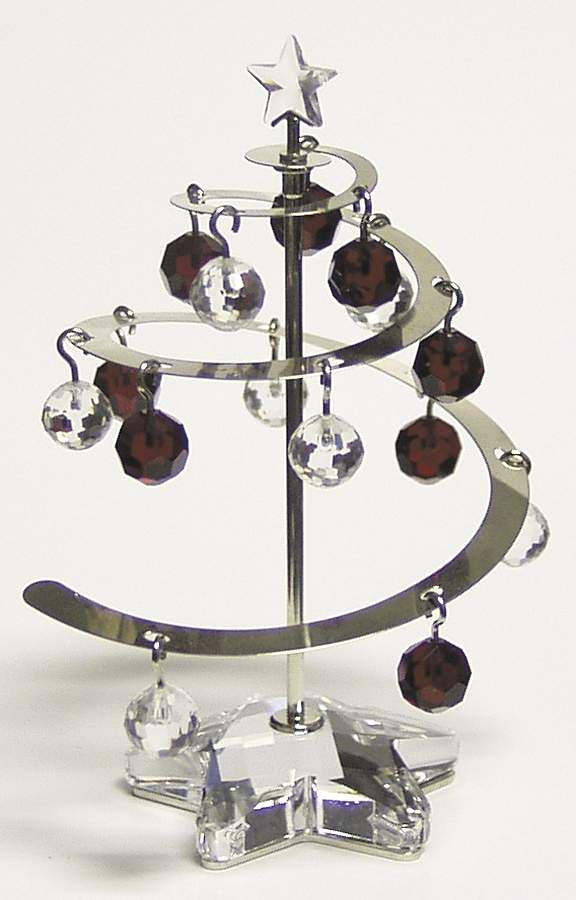 Christmas Figurines Crystal Christmas Tree - No Box by Swarovski-1