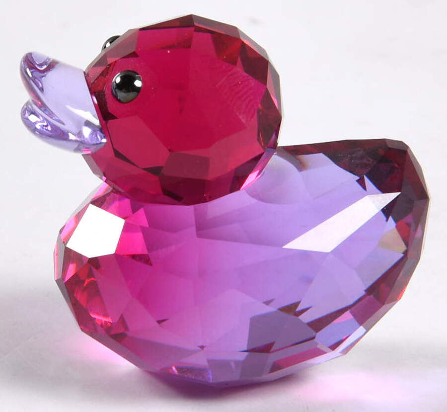 Happy Duck-Lovlots Lovable Lila - No Box by Swarovski-1