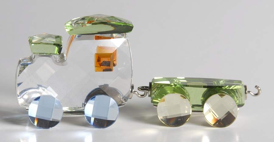 Little Companions Tim The Train - Boxed by Swarovski-1