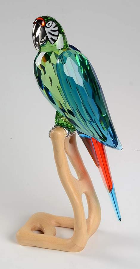 Exotic Birds-Crystal Paradise Macaw - Boxed by Swarovski-1