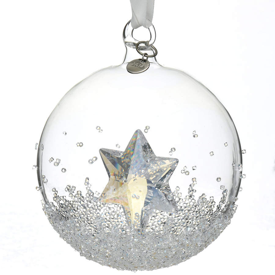 Christmas Ball Ornament Annual 2014 Star - Boxed by Swarovski-1