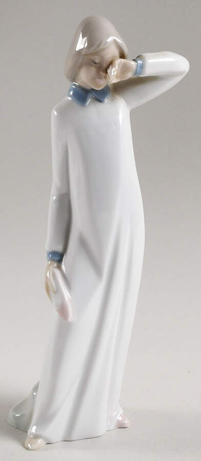 Made in Spain Figurines Girl Holding Slipper - No Box by Spain-1