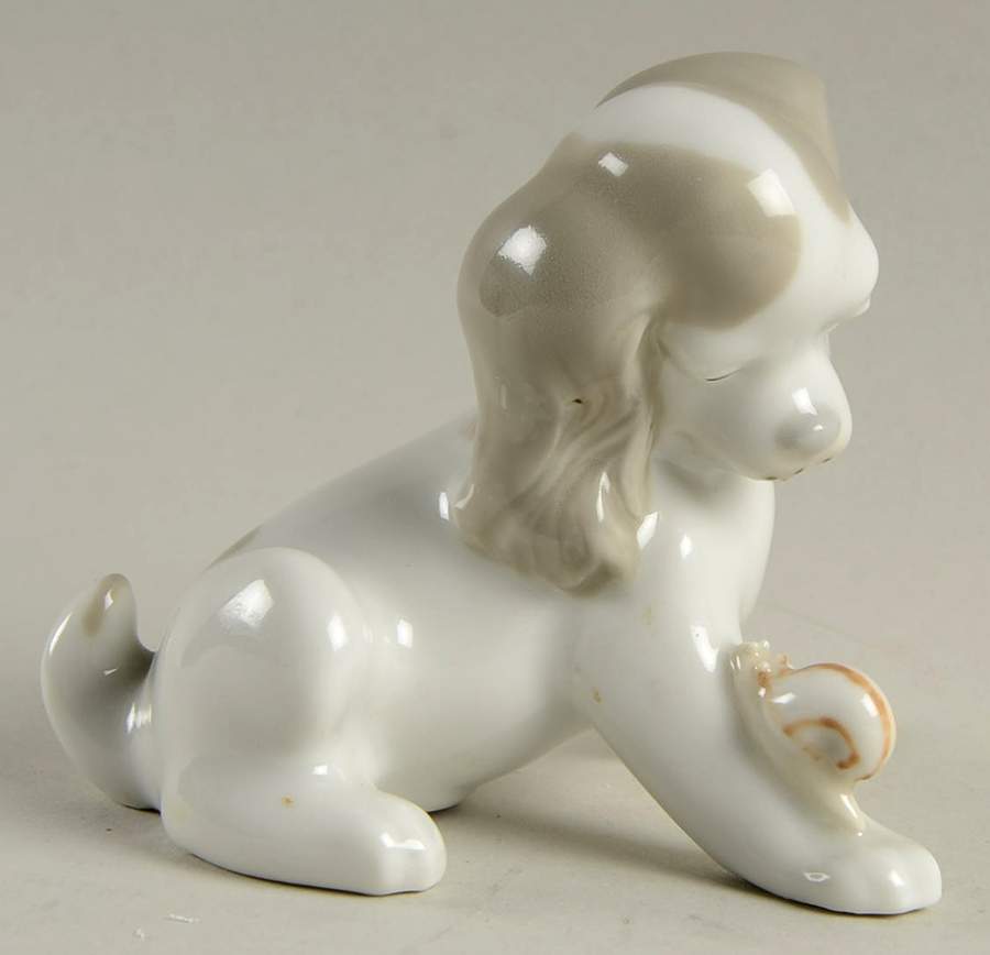 Made in Spain Figurines Dog & Snail - No Box by Spain-1