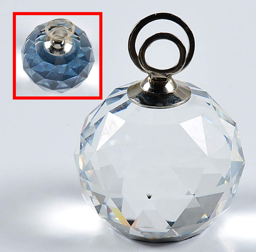Place Card Holders Bermuda Blue-Large Rhodium Single - No Box by Swarovski-1