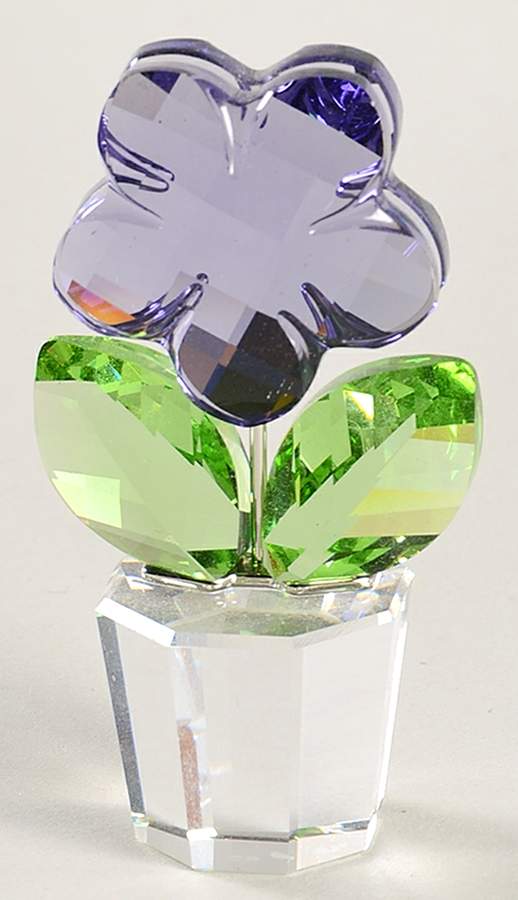 Happy Flowers Violet - No Box by Swarovski-1