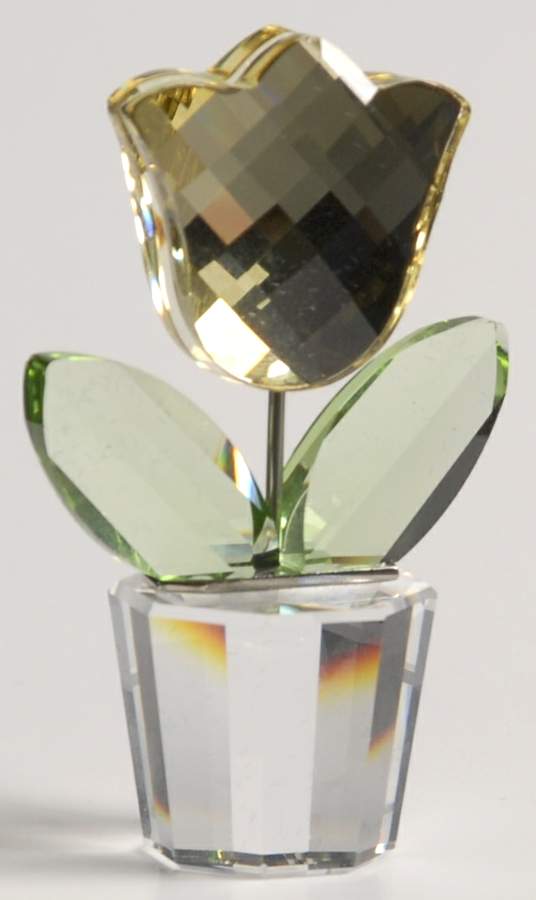 Happy Flowers Yellow Tulip - Boxed by Swarovski-1