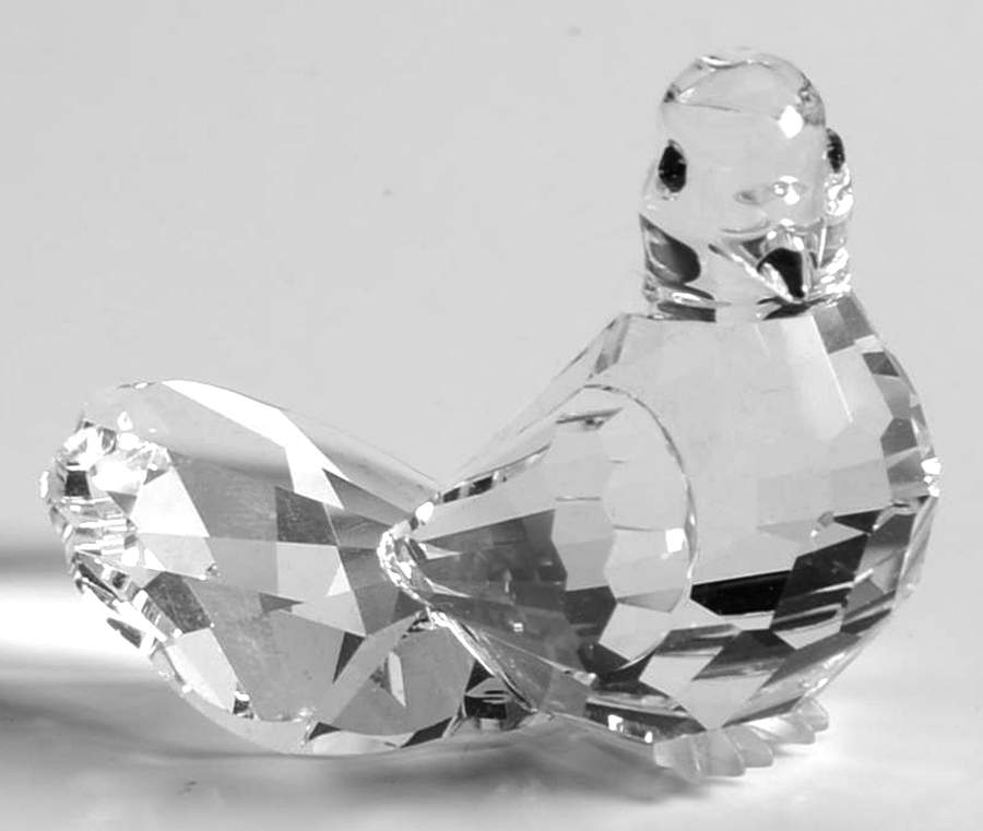 Feathered Beauties Dove - No Box by Swarovski-1