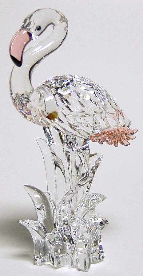 Feathered Beauties Flamingo - No Box by Swarovski-1